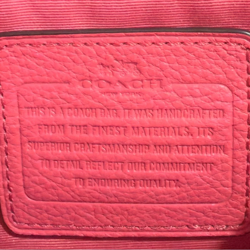 💖 SOLD - Coach Madison Phoebe Pink Leather Hobo Shoulder Bag - Picture 11 of 17